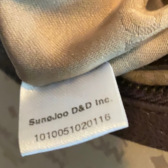 MCM Visetos Mini Handbg Leather and Canvas Brown/Tan - Picture 16 of 17